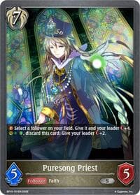 Puresong Priest - BP10: Gods of the Arcana - Shadowverse: Evolve card