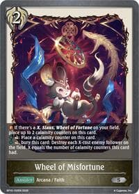 Wheel of Misfortune - BP10: Gods of the Arcana - Shadowverse: Evolve card