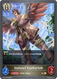 Stalwart Featherfolk - BP10: Gods of the Arcana - Shadowverse: Evolve card