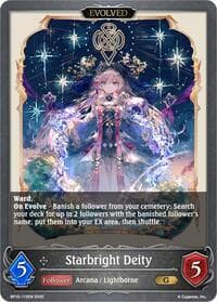 Starbright Deity (Evolved) - BP10: Gods of the Arcana - Shadowverse: Evolve card