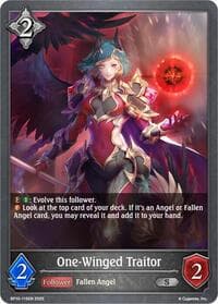 One-Winged Traitor - BP10: Gods of the Arcana - Shadowverse: Evolve card