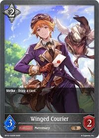 Winged Courier - BP10: Gods of the Arcana - Shadowverse: Evolve card