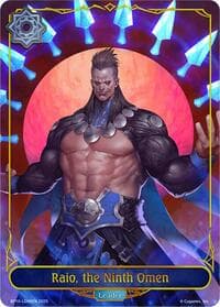 Raio, the Ninth Omen - BP10: Gods of the Arcana - Shadowverse: Evolve card