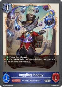 Juggling Moggy - P10 (Foil) - BP10: Gods of the Arcana - Shadowverse: Evolve card