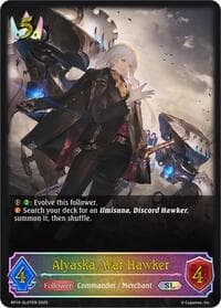 Alyaska, War Hawker (SL) - BP10: Gods of the Arcana - Shadowverse: Evolve card