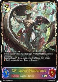 XIV. Luzen, Temperance (SL) - BP10: Gods of the Arcana - Shadowverse: Evolve card