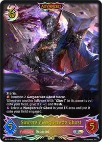 Sincere Masquerade Ghost (SL) - BP10: Gods of the Arcana - Shadowverse: Evolve card