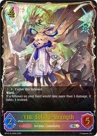VIII. Sofina, Strength (SL) - BP10: Gods of the Arcana - Shadowverse: Evolve card