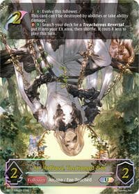 XII. Wolfraud, The Hanged Man (U) - BP10: Gods of the Arcana - Shadowverse: Evolve card