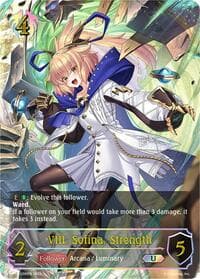 VIII. Sofina, Strength (U) - BP10: Gods of the Arcana - Shadowverse: Evolve card