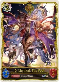0. Lhynkal, The Fool (ANV) - BP10: Gods of the Arcana - Shadowverse: Evolve card