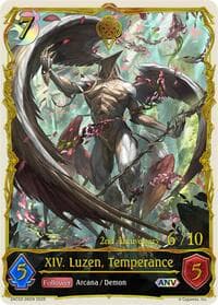 XIV. Luzen, Temperance (ANV) - BP10: Gods of the Arcana - Shadowverse: Evolve card