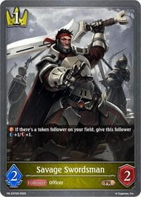 Savage Swordsman - Shadowverse: Evolve Promo Cards - Shadowverse: Evolve card