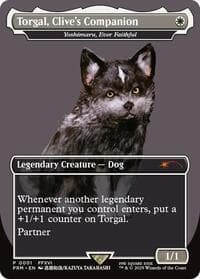 Torgal, Clive's Companion - Yoshimaru, Ever Faithful (MagicCon: Las Vegas 2025) - MagicFest Cards - Magic: The Gathering card