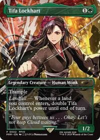 Tifa Lockhart (Borderless) - MagicFest Cards - Magic: The Gathering card