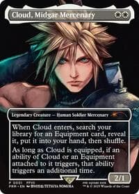 Cloud, Midgar Mercenary - Pro Tour Promos - Magic: The Gathering card