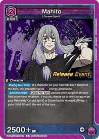 Mahito (011) - UEX02BT: Jujutsu Kaisen Vol.2 Release Event Cards - Union Arena card