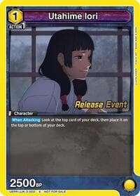 Utahime Iori - UEX02BT: Jujutsu Kaisen Vol.2 Release Event Cards - Union Arena card