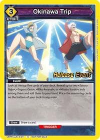 Okinawa Trip - UEX02BT: Jujutsu Kaisen Vol.2 Release Event Cards - Union Arena card
