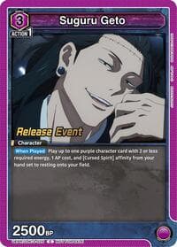 Suguru Geto (025) - UEX02BT: Jujutsu Kaisen Vol.2 Release Event Cards - Union Arena card