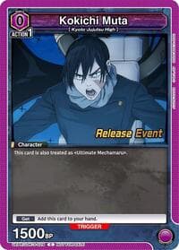 Kokichi Muta (029) - UEX02BT: Jujutsu Kaisen Vol.2 Release Event Cards - Union Arena card