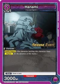 Hanami (034) - UEX02BT: Jujutsu Kaisen Vol.2 Release Event Cards - Union Arena card