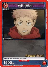 Yuji Itadori (3-040) - UEX02BT: Jujutsu Kaisen Vol.2 Release Event Cards - Union Arena card