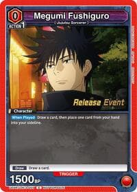 Megumi Fushiguro (055) - UEX02BT: Jujutsu Kaisen Vol.2 Release Event Cards - Union Arena card