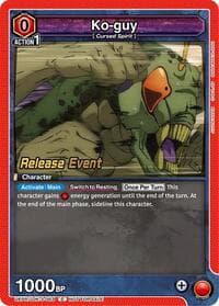 Ko-guy - UEX02BT: Jujutsu Kaisen Vol.2 Release Event Cards - Union Arena card