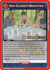 Non-Existent Memories - UEX02BT: Jujutsu Kaisen Vol.2 Release Event Cards - Union Arena card
