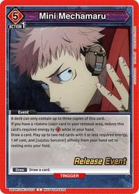 Mini Mechamaru - UEX02BT: Jujutsu Kaisen Vol.2 Release Event Cards - Union Arena card