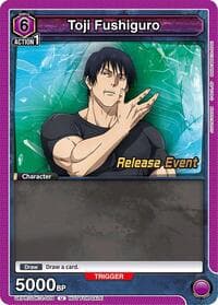 Toji Fushiguro (009) - UEX02BT: Jujutsu Kaisen Vol.2 Release Event Cards - Union Arena card