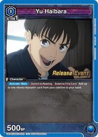 Yu Haibara (022) - UEX02BT: Jujutsu Kaisen Vol.2 Release Event Cards - Union Arena card