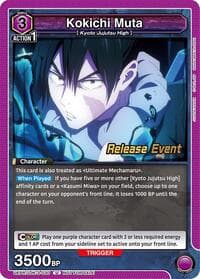 Kokichi Muta (030) - UEX02BT: Jujutsu Kaisen Vol.2 Release Event Cards - Union Arena card