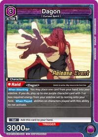 Dagon (033) - UEX02BT: Jujutsu Kaisen Vol.2 Release Event Cards - Union Arena card