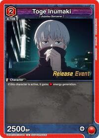Toge Inumaki (044) - UEX02BT: Jujutsu Kaisen Vol.2 Release Event Cards - Union Arena card
