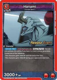 Hanami (066) - UEX02BT: Jujutsu Kaisen Vol.2 Release Event Cards - Union Arena card