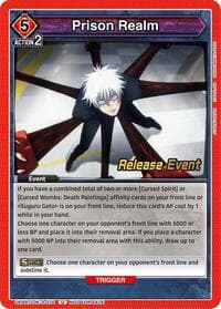 Prison Realm - UEX02BT: Jujutsu Kaisen Vol.2 Release Event Cards - Union Arena card
