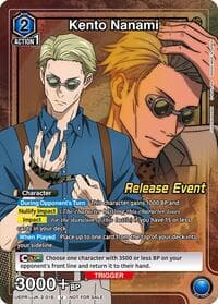 Kento Nanami (Release Event Participation) - UEX02BT: Jujutsu Kaisen Vol.2 Release Event Cards - Union Arena card