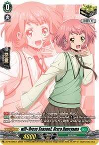 will+Dress Season2, Urara Haneyama (D-PR/796EN) - D Promo Cards - Cardfight Vanguard card