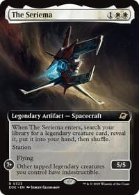 The Seriema (Extended Art) - Edge of Eternities - Magic: The Gathering card