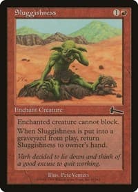 Sluggishness - Urza's Legacy - Magic: The Gathering card