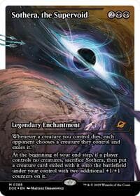 Sothera, the Supervoid (Showcase) (Fracture Foil) - Edge of Eternities - Magic: The Gathering card