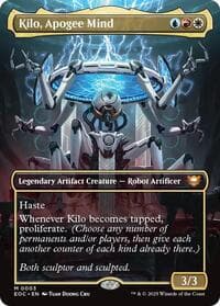 Kilo, Apogee Mind (Borderless) - Commander: Edge of Eternities - Magic: The Gathering card