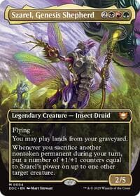 Szarel, Genesis Shepherd (Borderless) - Commander: Edge of Eternities - Magic: The Gathering card