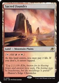 Sacred Foundry - Edge of Eternities - Magic: The Gathering card