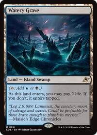 Watery Grave - Edge of Eternities - Magic: The Gathering card
