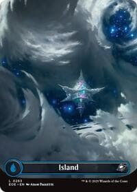 Island (0263) (Borderless) - Edge of Eternities - Magic: The Gathering card