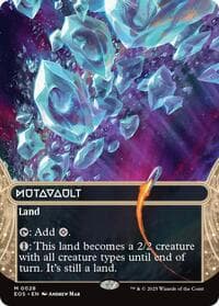 Mutavault (0028) (Borderless) - Edge of Eternities: Stellar Sights - Magic: The Gathering card
