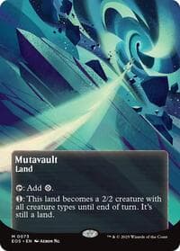 Mutavault (0073) (Borderless) - Edge of Eternities: Stellar Sights - Magic: The Gathering card
